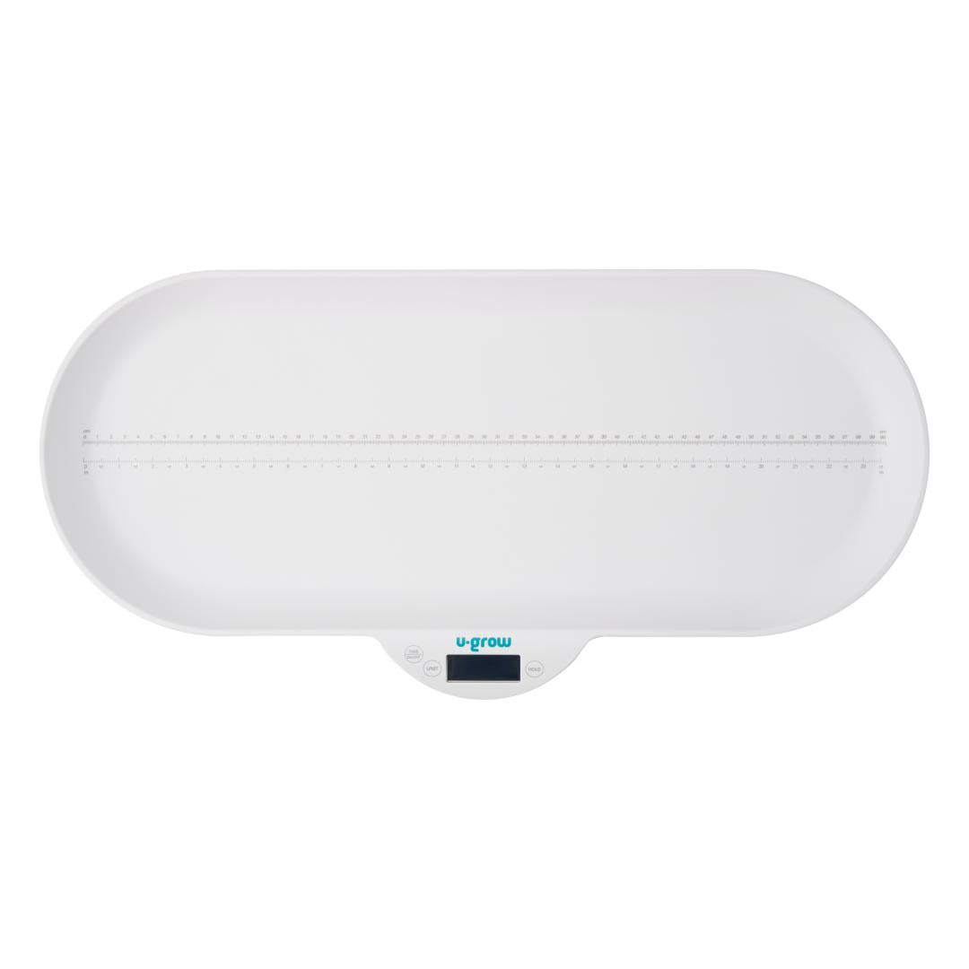 Cantar Corporal 2 In 1 Pentru Bebelusi Si Copii U-Grow, Functie Bluetooth, Capacitate 30 Kg, Display Lcd,