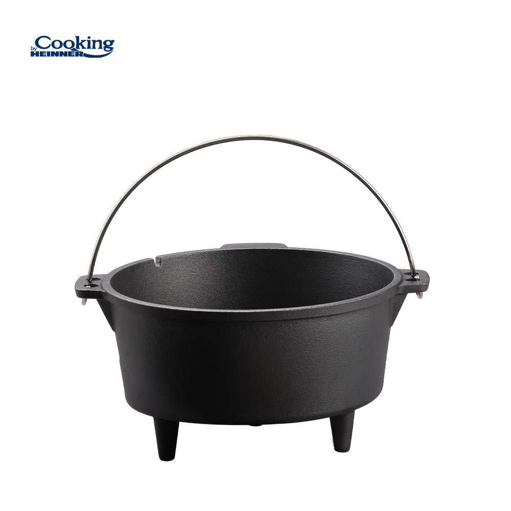 Ceaun 9L Fonta Pura + Capac Dia 31.5 Cm, Nature, Cooking By Heinner
