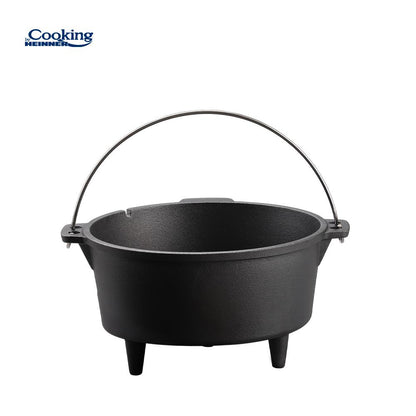Ceaun 9L Fonta Pura + Capac Dia 31.5 Cm, Nature, Cooking By Heinner