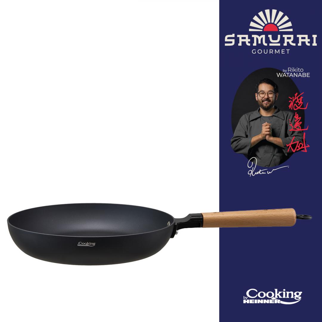 Tigaie Cooking by Heinner - Samurai Gourmet by Rikito Watanabe, invelis ceramic, inductie, 26 x 5 cm