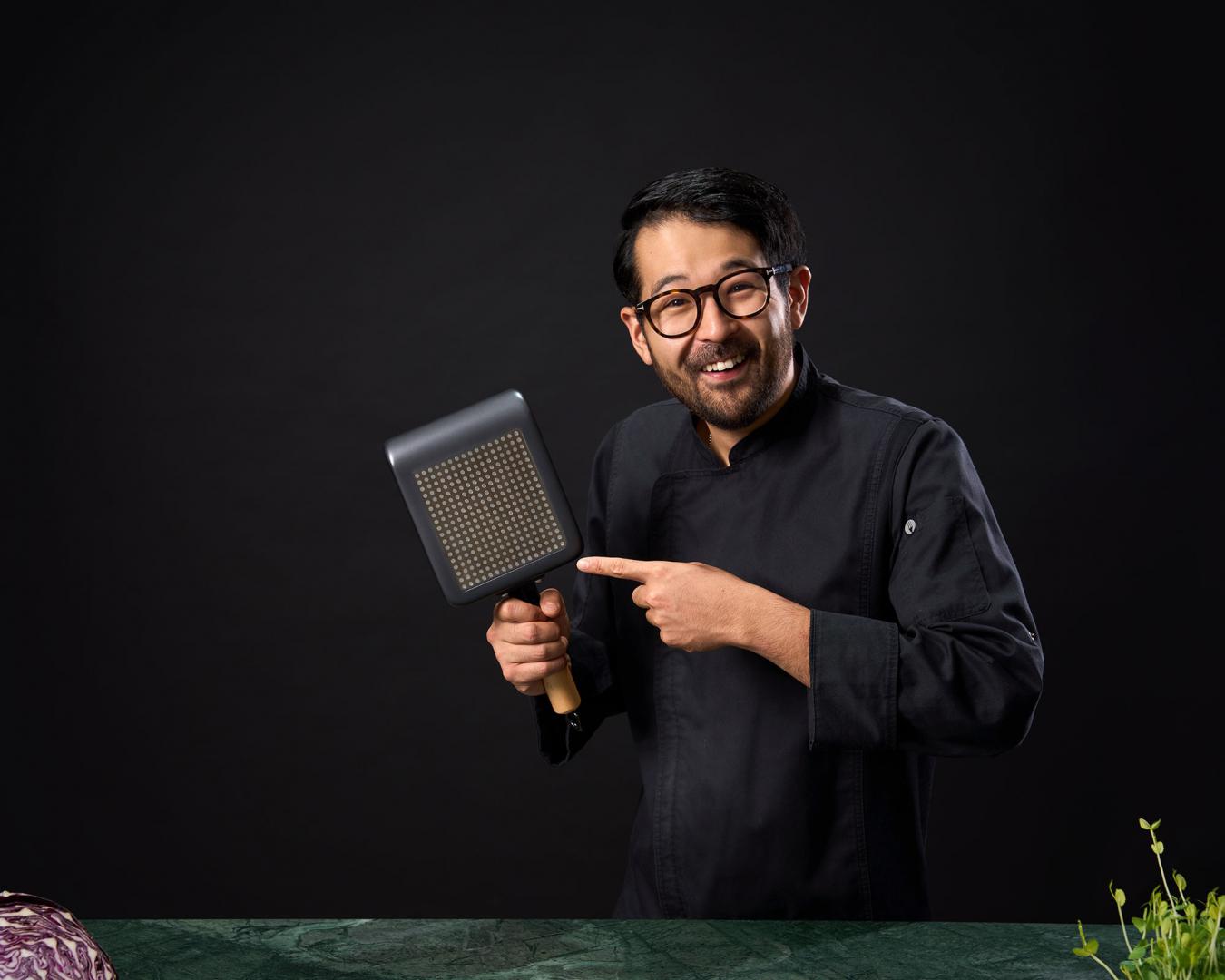 Tigaie jade Cooking by Heinner - Samurai Gourmet by Rikito Watanabe, invelis ceramic, inductie, 18 x 15 x 3.4 cm