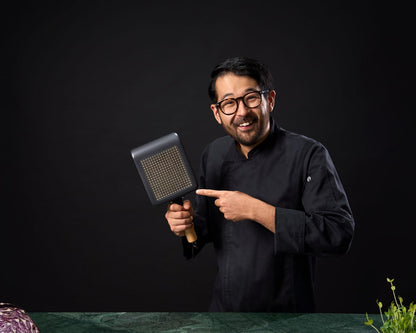 Tigaie jade Cooking by Heinner - Samurai Gourmet by Rikito Watanabe, invelis ceramic, inductie, 18 x 15 x 3.4 cm