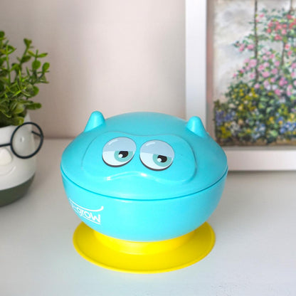 Bol Cu Ventuza Si Capac 340 Ml, U-Grow