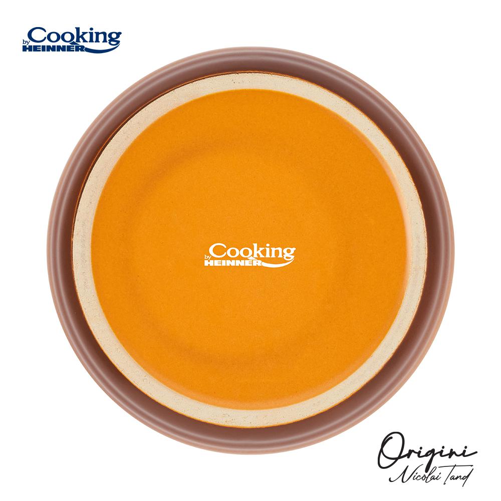 Oala 2L ceramica cu capac Cooking by Heinner - Origini Chef Nicolai Tand, 12 x 11 cm