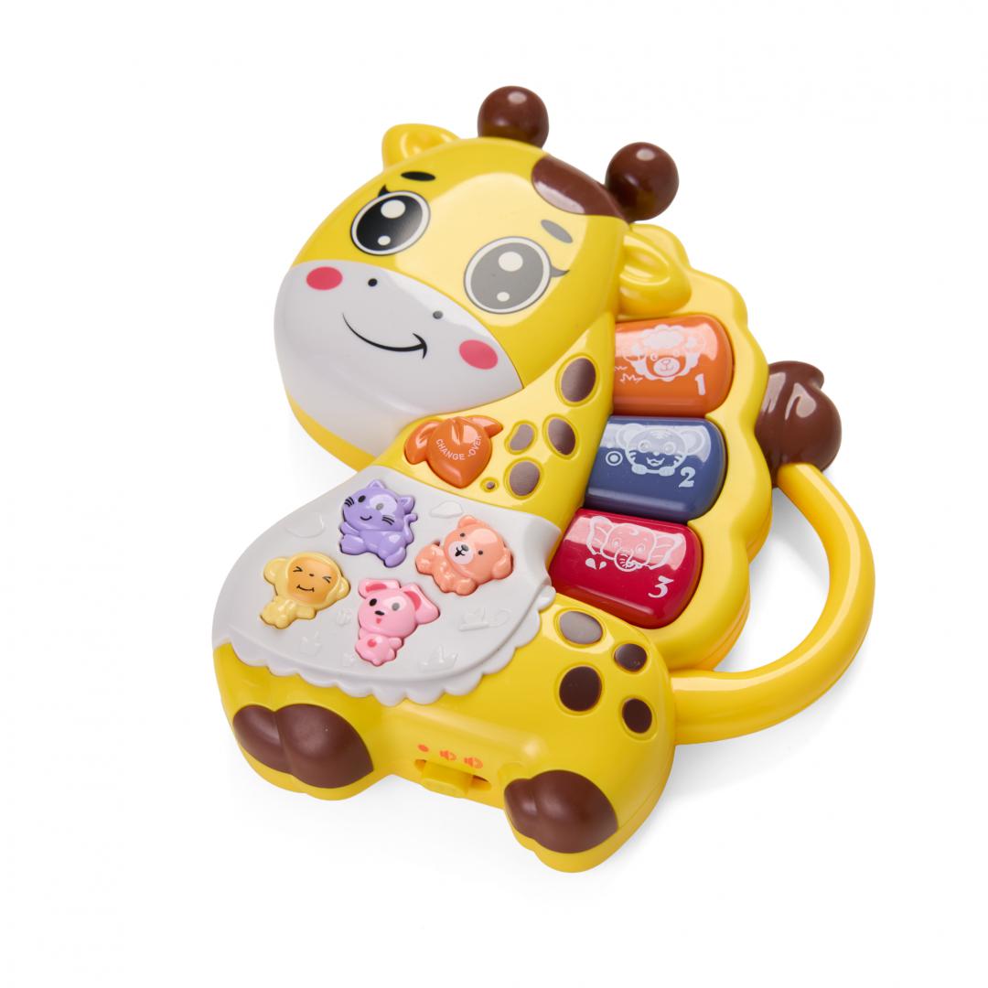 Jucarie Girafa Cu Lumini Si Sunete