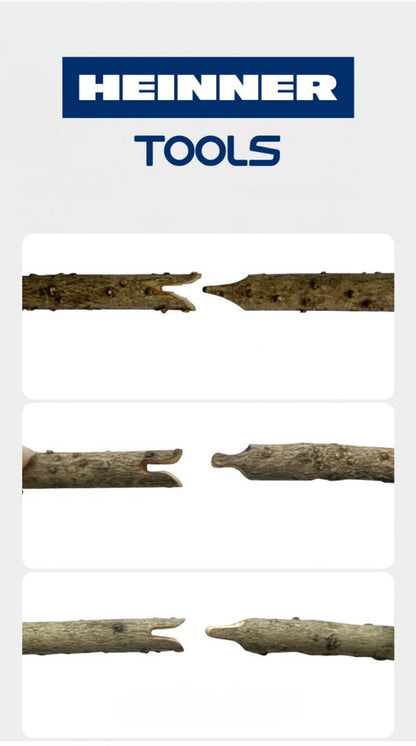 Cleste/Aparat pentru altoit Heinner 8201, lame reversibile tip V-U-Ω, pomi, vie, plante