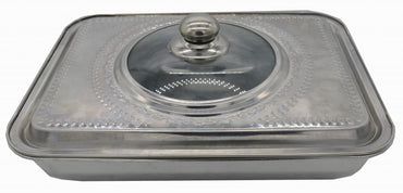 Tava Cuptor Cu Capac, Inox ,35*26*7Cm, Vanora Home