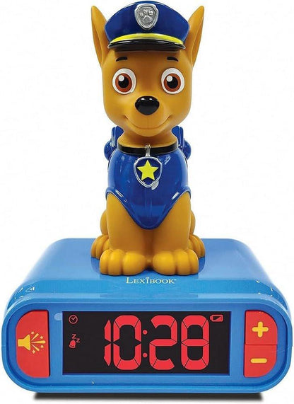 Ceas Desteptator Cu Lumina 3D,Paw Patrol