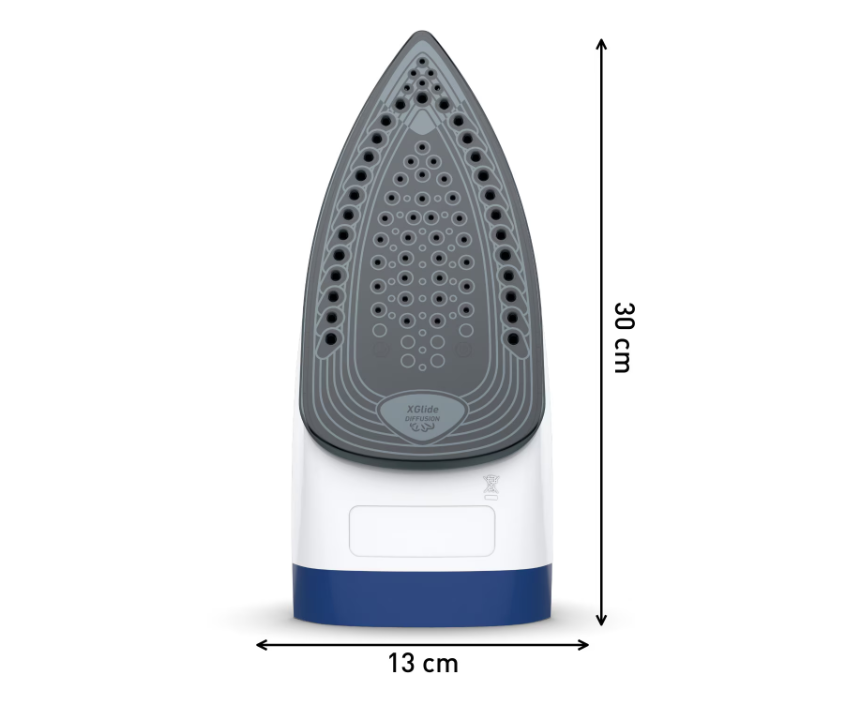 Fier De Calcat Tefal Express Steam Fv2838E0, Jet De Abur 180 G/Min, Abur Variabil 0-40 G/Min, 270 Ml, Functie Anticalcar,