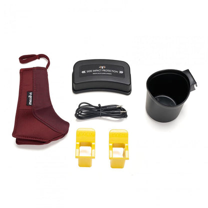 Scaun Auto I-Size U-Grow Goldfix Plus, Isofix, 76-150 Cm (9-36 Kg), Boxa Bluetooth,