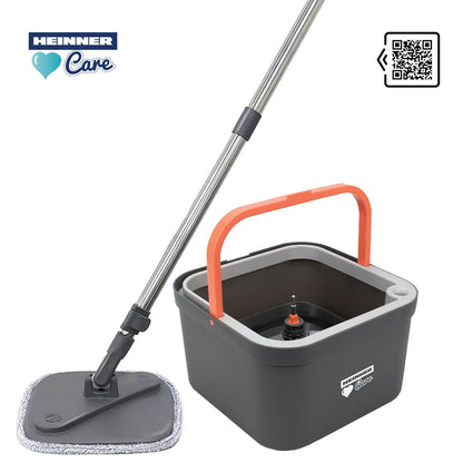 Set Curatenie Mop Rotativ 360 Mega Clean, Heinner Care