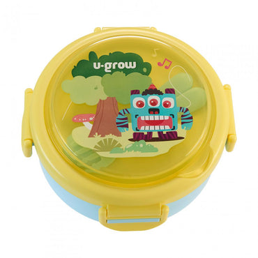 Caserola Termica Cu Lingurita Si Furculita, Blue, U-Grow