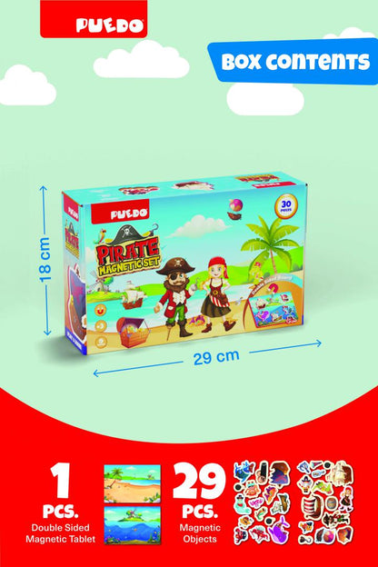 Joc Magnetic Din Spuma Eva, Pirati, Puedo