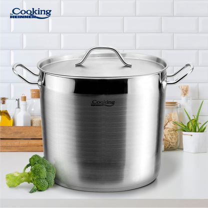 Oala 11L cu capac Cooking by Heinner Maestro, inox, 26x21cm