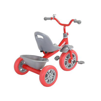 Tricicleta Cu Pedale, Rosie, U-Grow