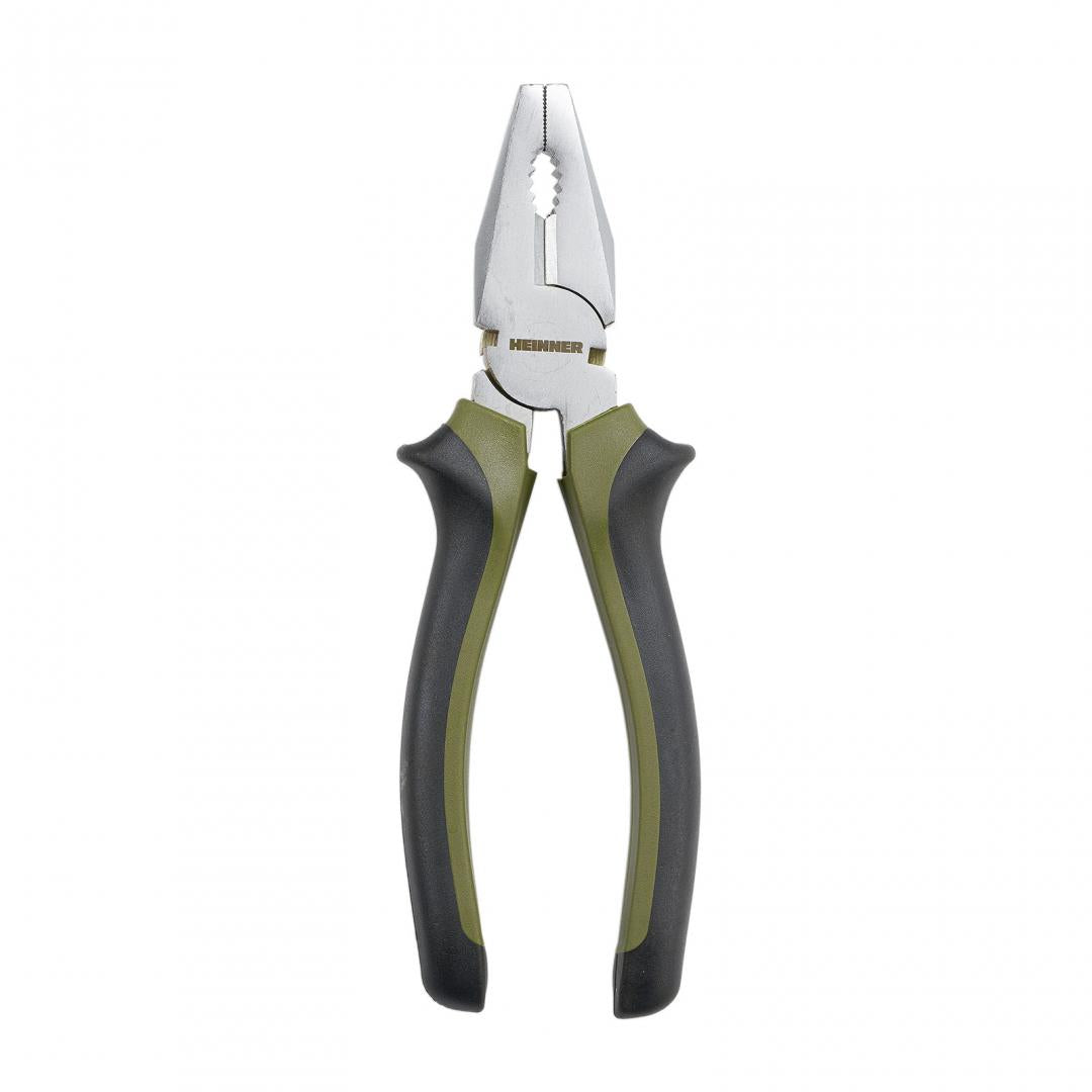 Patent clasic 180mm, Otel-Carbon, maner plastic, Verde