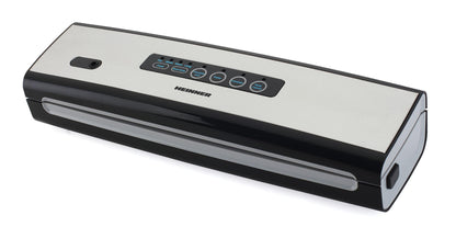 Aparat de vidat si sigilat Heinner Food Power 130 HAV-130BKSS, vidare si sigilare, vidare uscata/ umeda, rola pungi inclusa 20x200 cm, mini-cutter incorporat, compatibil cu pungi latime 30 cm, capacitate vidare 6 l/ min, 0.58 bar, 130W, argintiu
