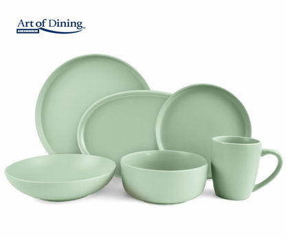 Set 6 Farfurii Adanci Ceramica 20 Cm, Yvonne, Art Of Dining By Heinner