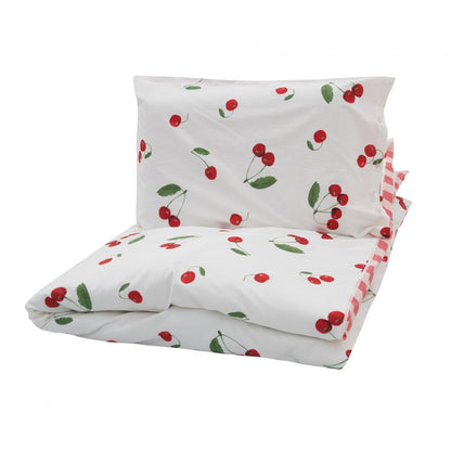 Set De Pat Single Bumbac Cherry