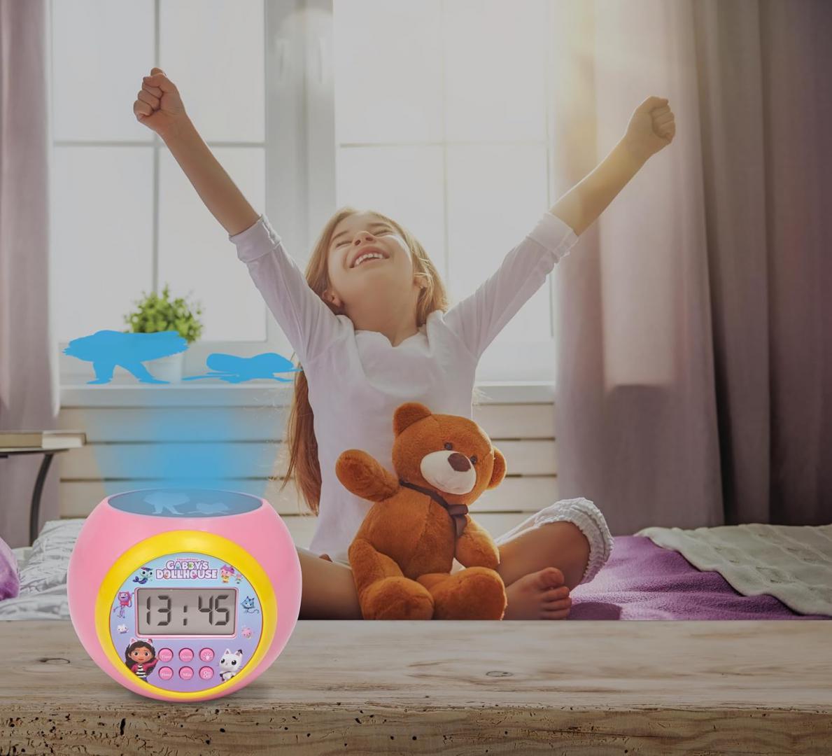 Ceas Desteptator Cu Proiector, Gabby