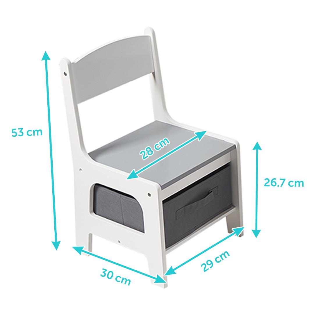 Set Masuta Si 2 Scaune Pentru Copii , Mdf, U-Grow