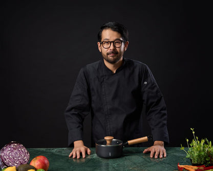 Cratita 1.4L cu capac Cooking by Heinner - Samurai Gourmet by Rikito Watanabe, invelis ceramic, inductie