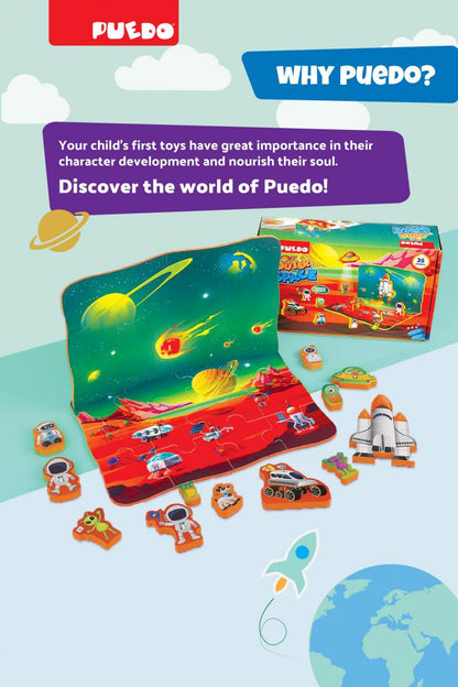 Puzzle Din Spuma Eva, Spatiul Cosmic, 25 Piese, Puedo