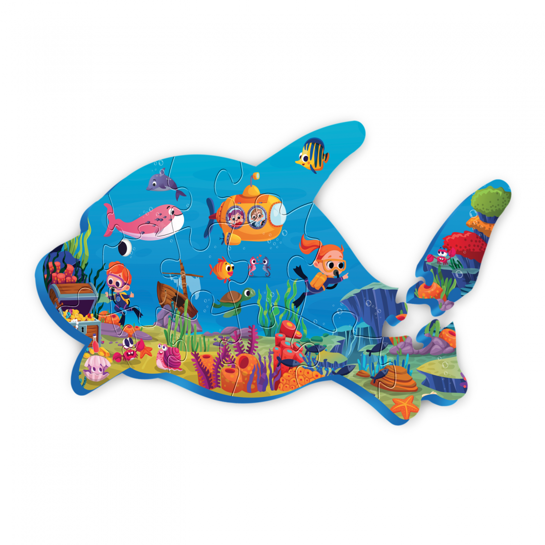 Puzzle Din Spuma Eva, Mega, 15 Piese, Puedo