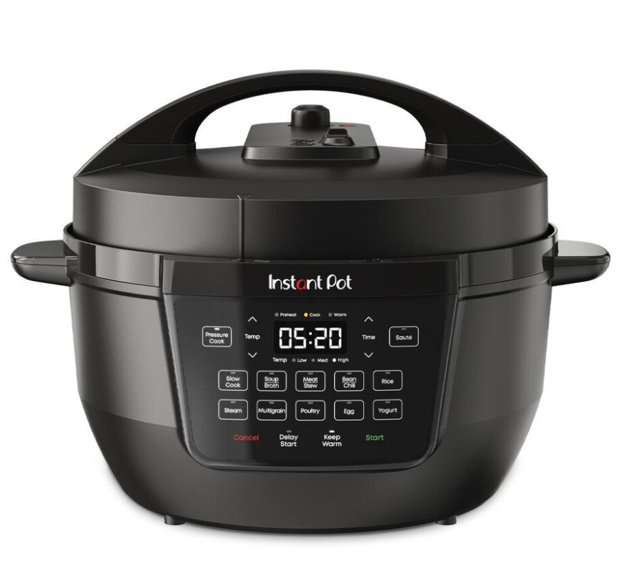 Multicooker INSTANT POT Rio XL MCOOKER-IPRIOXL, 7 functii, 1200W, 7.1L, Negru