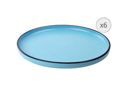 Set 6 farfurii desert Art of dining by Heinner Electra, ceramica, 20cm