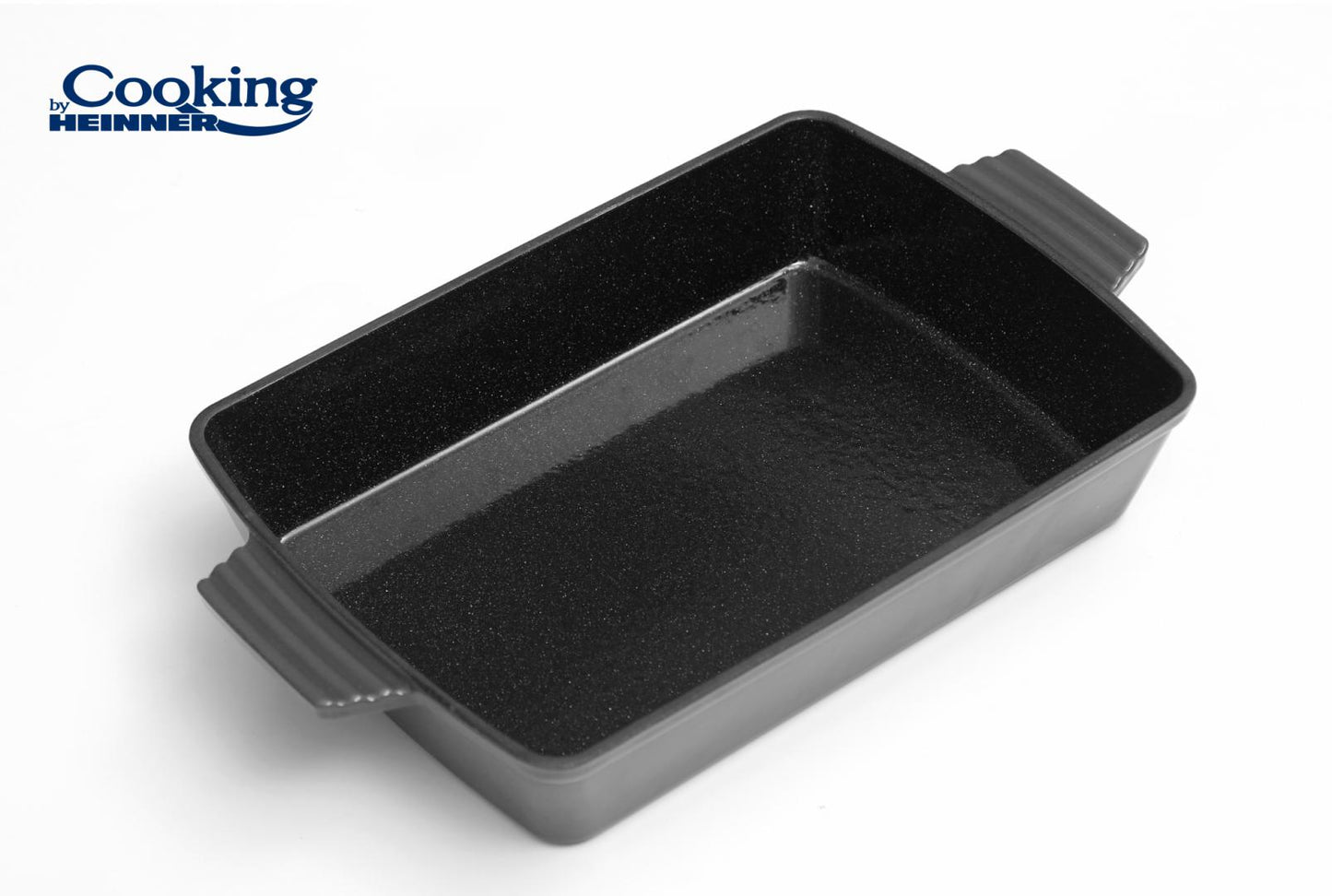 Tava Cooking by Heinner Marble Grey, fonta emailata, 33x23x7 cm