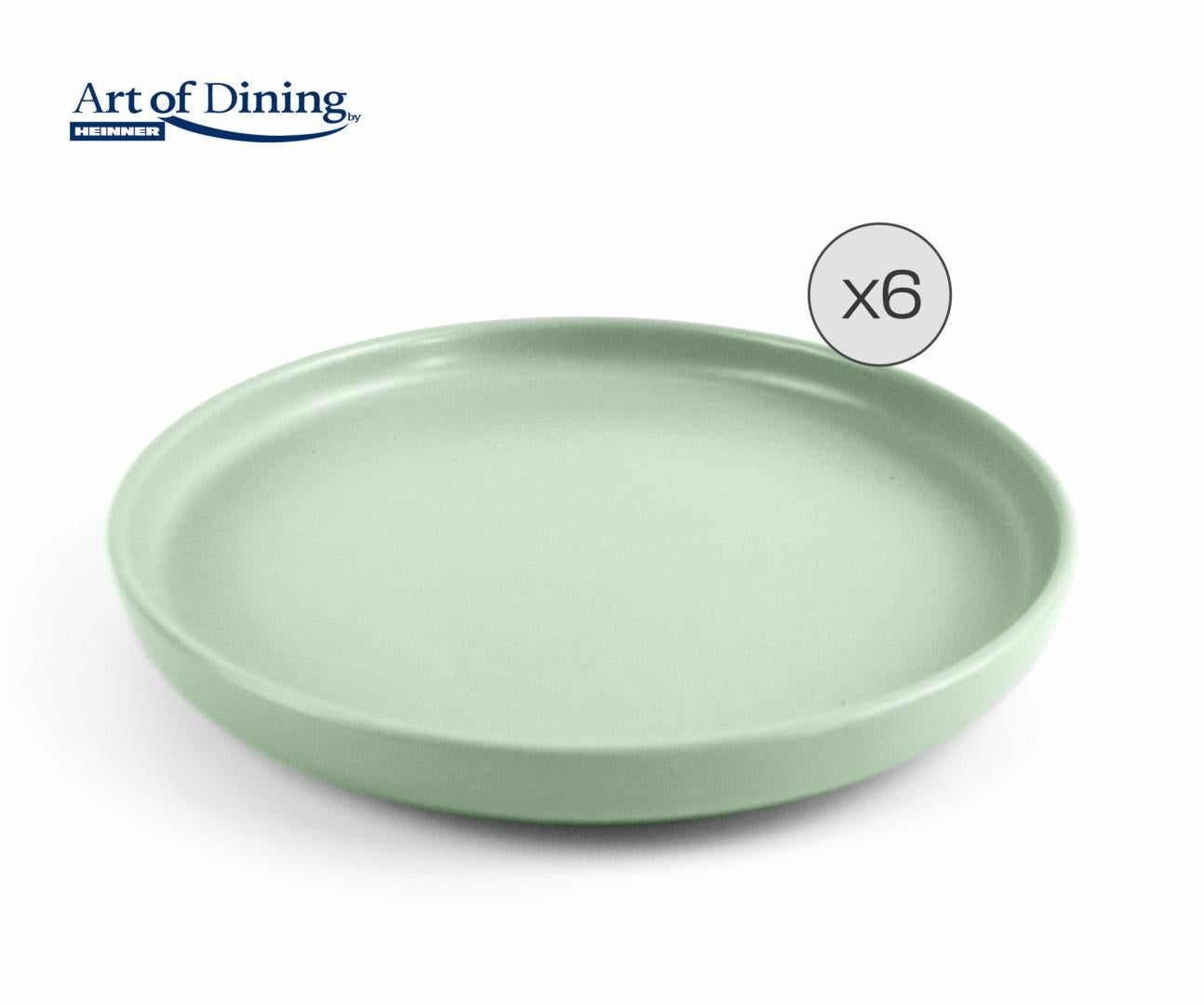 Set 6 farfurii intinse Art of Dining by Heinner Yvonne, ceramica, 27 cm