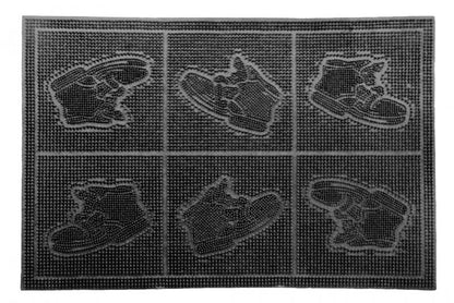 Covoras intrare Vanora, 40 x 60 cm, cauciuc