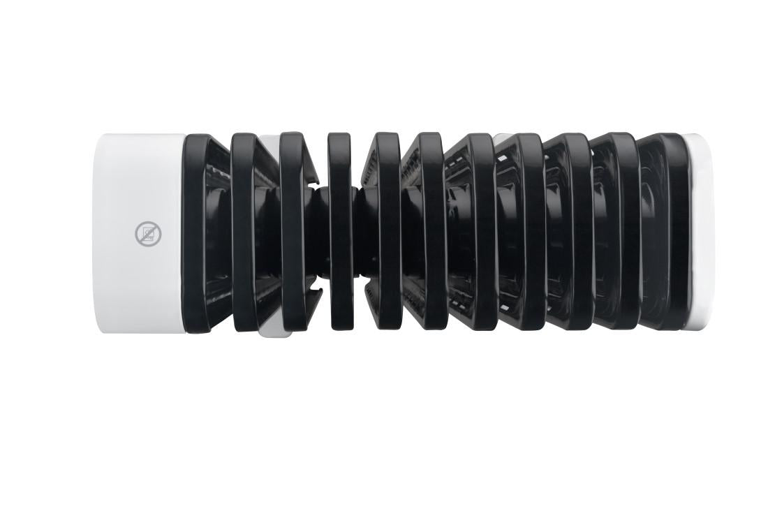 Calorifer electric cu ulei Heinner HOH-M11WH-BK, 11 elementi, 2500 W, 3 setari de temperatura, Termostat ajustabil, Protectie supraincalzire, Alb/Negru