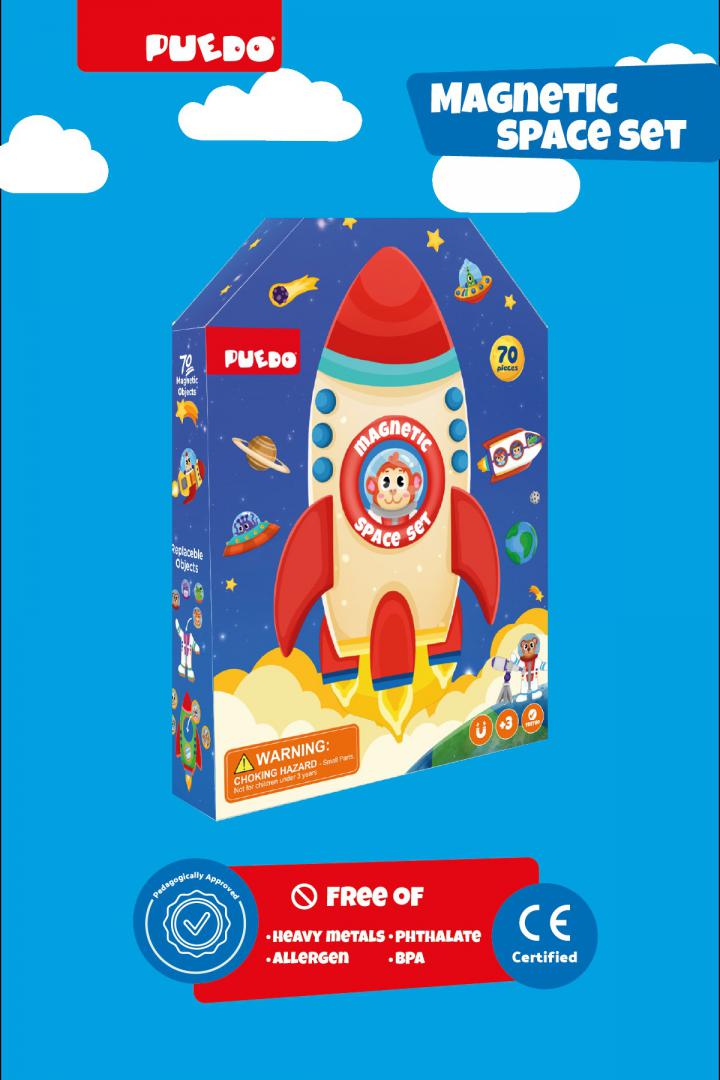 SET MAGNETIC DIN SPUMA EVA, SPATIUL COSMIC, PUEDO