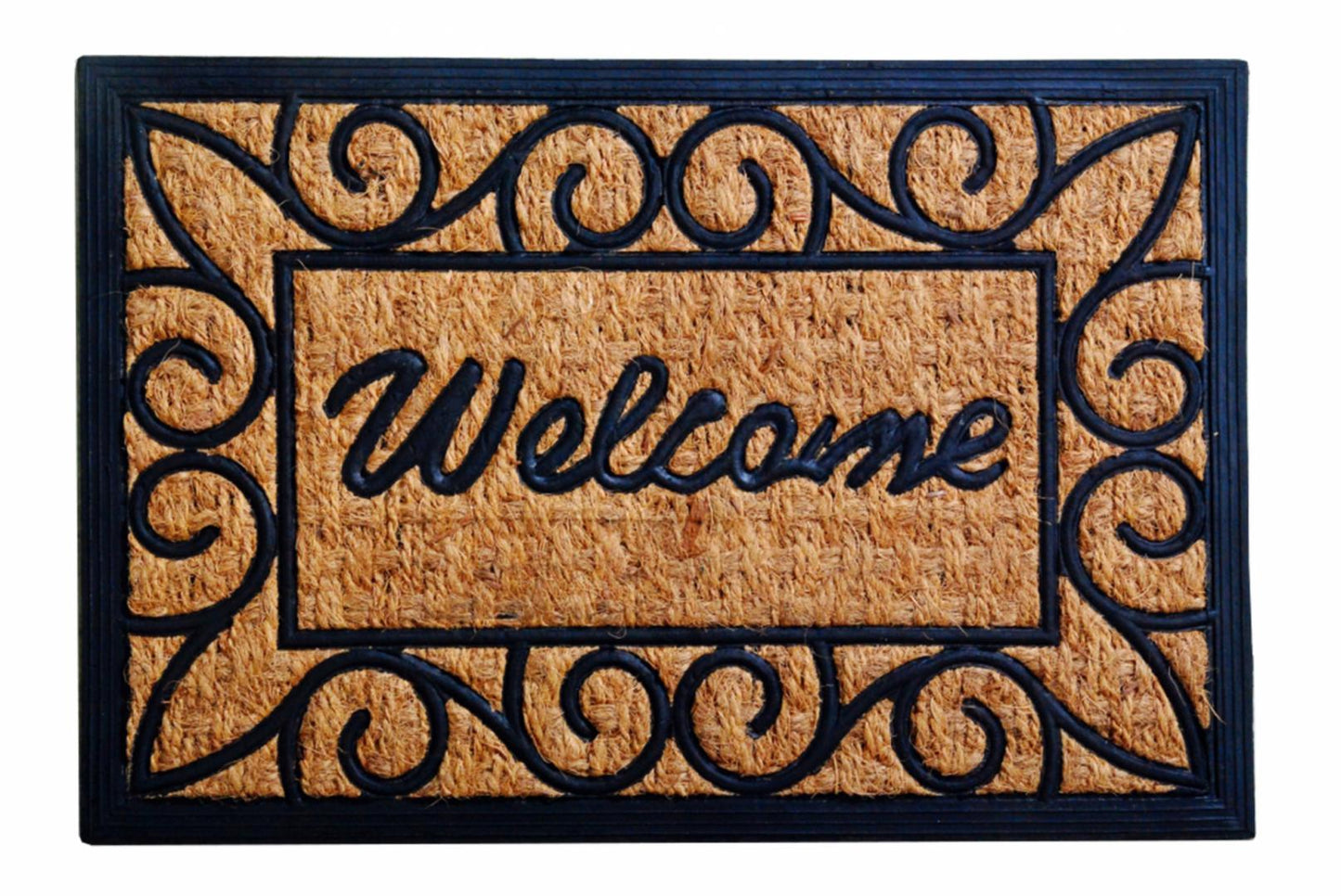 Covoras Intrare Antiderapant ,Cauciuc+Nuca Cocos,Vanora Home(Mix 5 Modele,10 Bucati/Bax, 2 Bucati/Model)