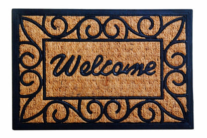 Covoras Intrare Antiderapant ,Cauciuc+Nuca Cocos,Vanora Home(Mix 5 Modele,10 Bucati/Bax, 2 Bucati/Model)