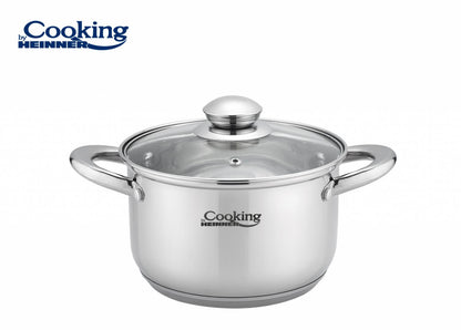Set de oale pentru gatit Cooking by Heinner Victoria, 8 piese, inox