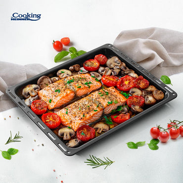 Tava cuptor emailata Cooking by Heinner, 45.5 x 37.5 x 3.5 cm