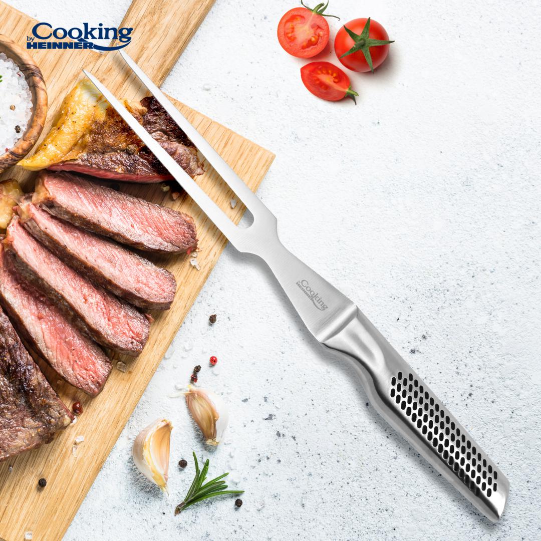 Furculita carne Cooking by Heinner Skyline, inox, 20