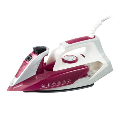 Fier De Calcat Heinner Hsi-2200Pp, Calcare Uscata/Spray/Jet De Abur, Rezervor Apa Detasabil, Talpa Ceramica, Auto-Curatare, Functie Anti- Picurare, Functie Anti-Calcar, Capacitate Rezervor Apa: 190Ml, Putere: 2000-