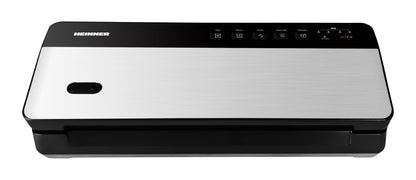 Aparat de vidat si sigilat reincarcabil Heinner HAV-CRD80SS , vidare uscata si umeda, functie sigilare, acumulator LI 11.1V, 2000 MAH, incarcare tip USB, Putere : 80W, negru