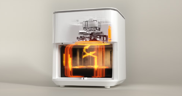 Friteuza fara ulei Xiaomi Smart Air Fryer BHR7358EU, 1800W, 6.5l, 50-60Hz, 220-240V, Aplicatie Xiaomi Home, Temperatura ajustabila, Alb