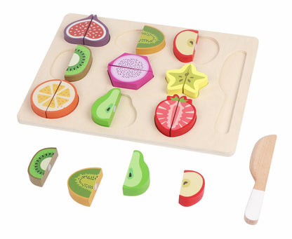 Joc Cu Fructe Din Lemn Pentru Feliat