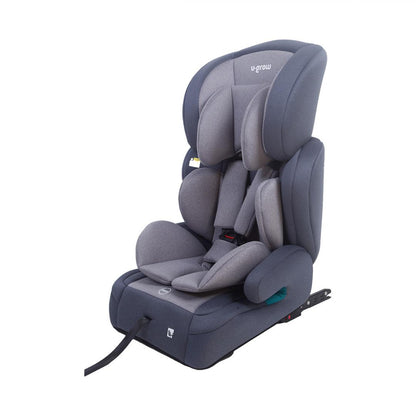 Scaun auto/inaltator 76-150CM(15M-12Y), R129, isofix, gri, U-Grow