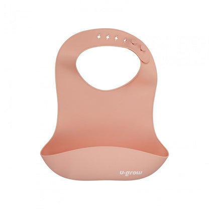 Set Diversificare 5 Piese Silicon : Baveta, Bol, Farfurie, Lingurita Si Furculita, U-Grow