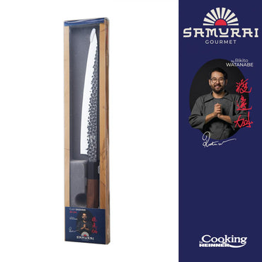 Cutit sashimi Cooking by Heinner - Samurai Gourmet by Rikito Watanabe, inox hammer, 24 cm
