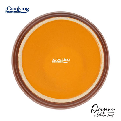 Oala ceramica cu capac Cooking by Heinner - Origini Chef Nicolai Tand, 17 x 18 cm, 4.5 L
