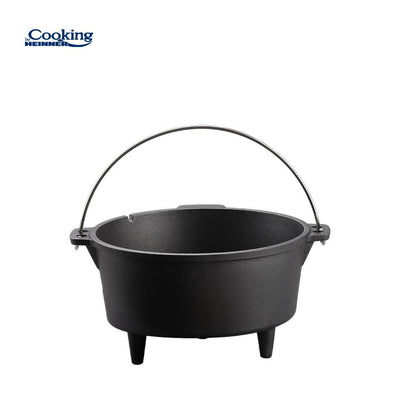 Ceaun 7L Fonta Pura + Capac Dia 29.5 Cm, Nature, Cooking By Heinner