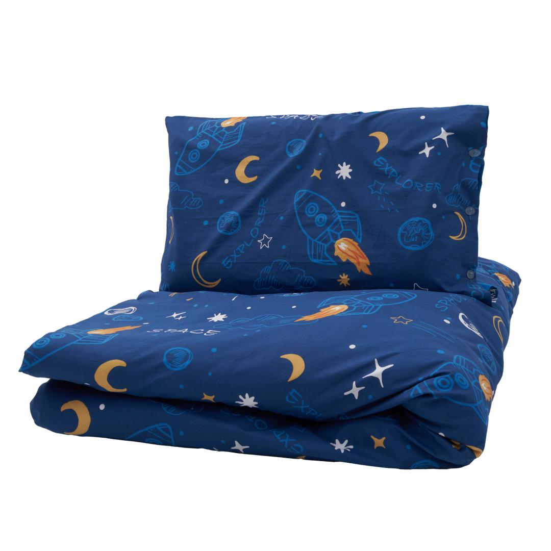 Set De Pat Single Bumbac Space